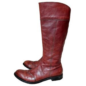 MOMA ITALIAN LEATHER RIDING BOOTS